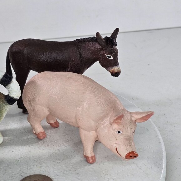 Realistic Animal Figures Donkey Lemur Family Pig Boar Safari Ltd K&Mint - Picture 6 of 14